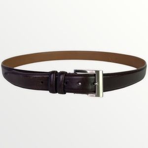 ALLEN EDMONDS Brown Leather Belt | 42